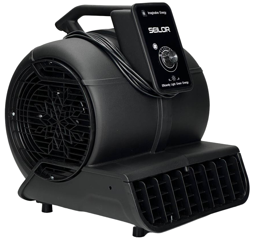 Фен для сушки ковров и мебели 750W SEILOR Black NEW-2