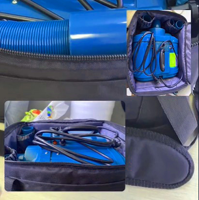 Фото Турбосушка двухтурбинная 3200 Ватт синяя с сумкой для клининга SEILOR