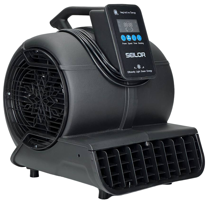 Фен для сушки ковров и мебели 750W SEILOR Black Electronic-2