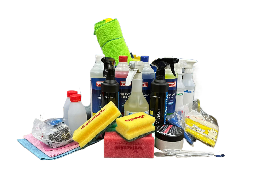 № 1 Набор химии и инвентаря для уборке квартир