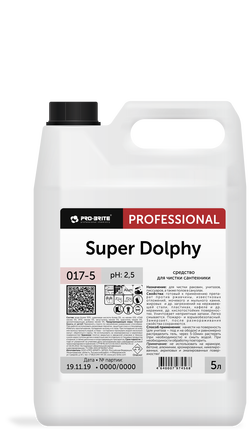 Фото Средство для чистки сантехники Super Dolphy, 5 л для клининга SEILOR