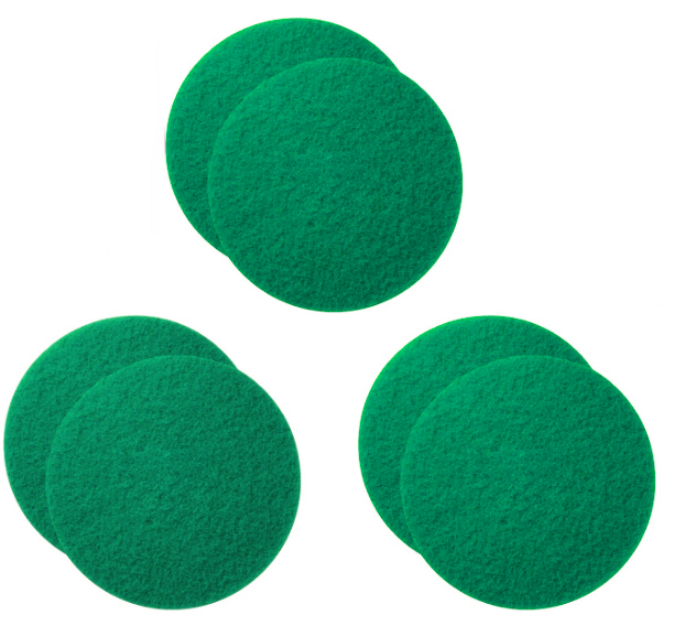 пады зеленые