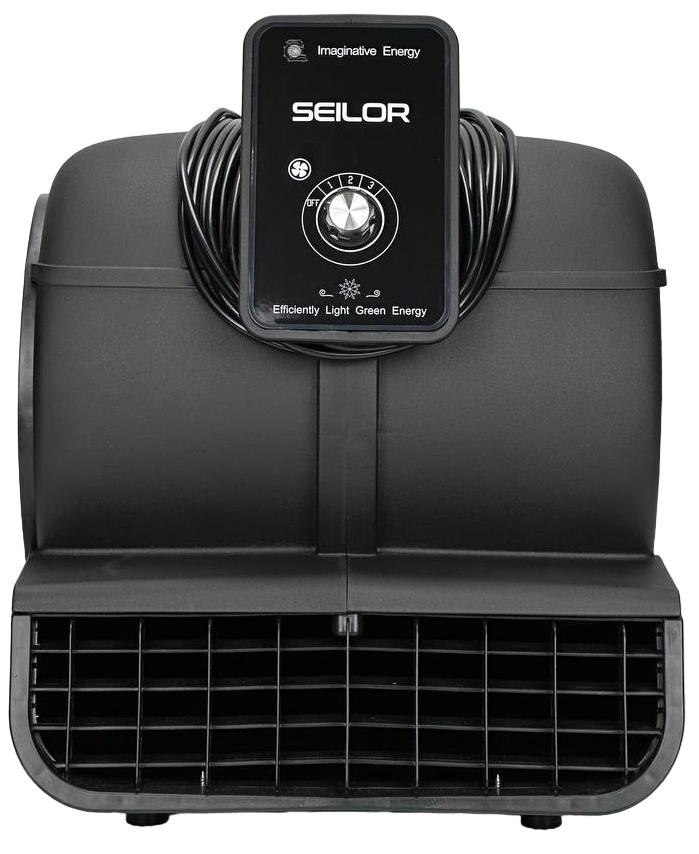 Фен для сушки ковров и мебели 750W SEILOR Black NEW-4