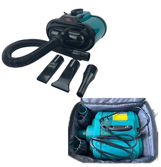 турбосушка с сумкой зеленая