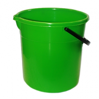 Фото Ведро круглое с носиком 7 л зеленое для клининга SEILOR