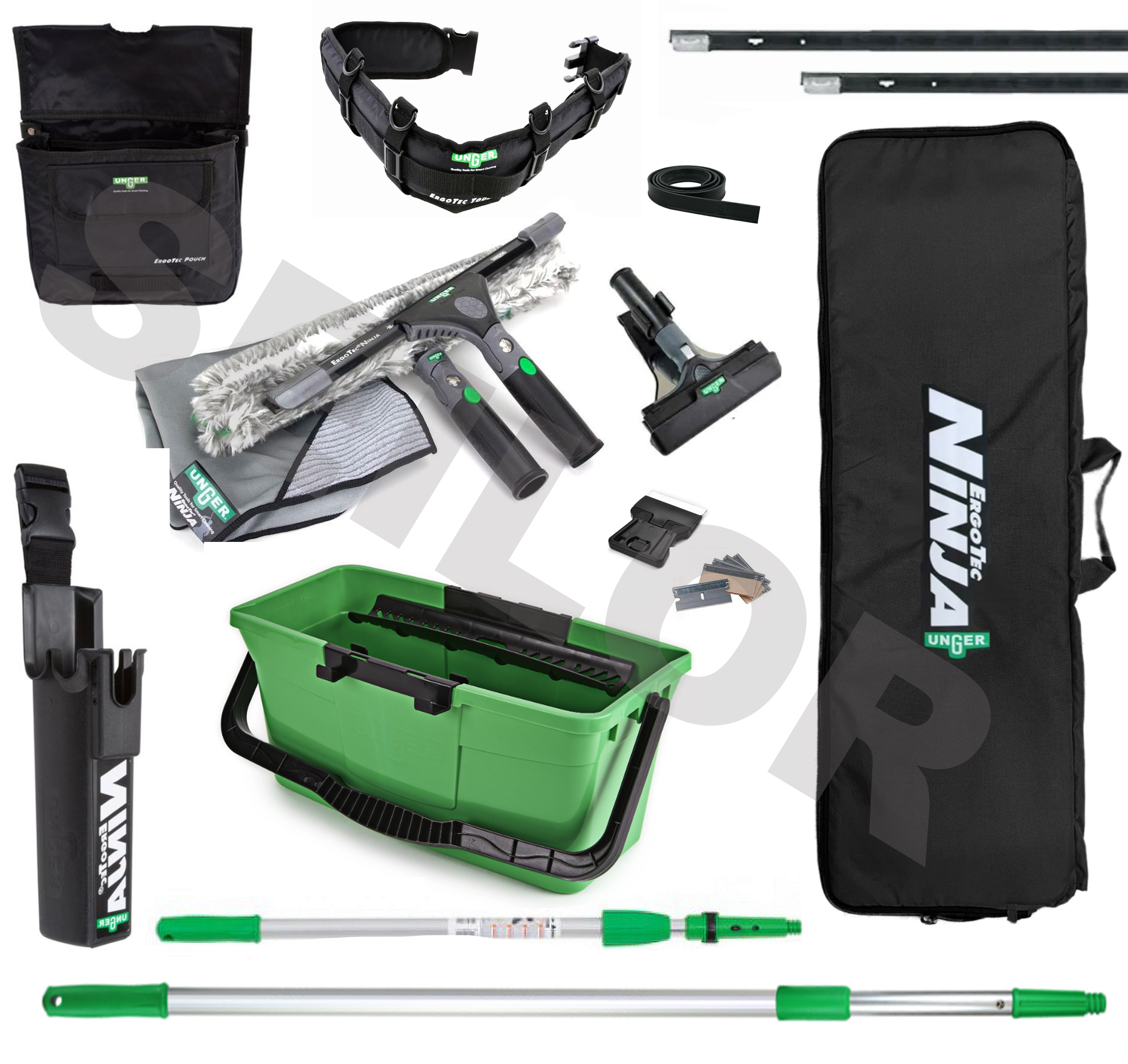 Unger Ninja Комплект для мытья окон максимальный -1