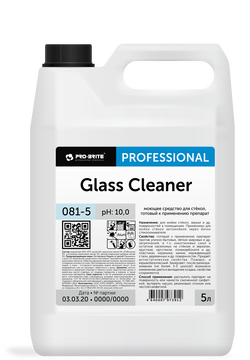 Фото Моющее средство для стёкол и зеркал Glass Cleaner Pro-brite, 5 л для клининга SEILOR