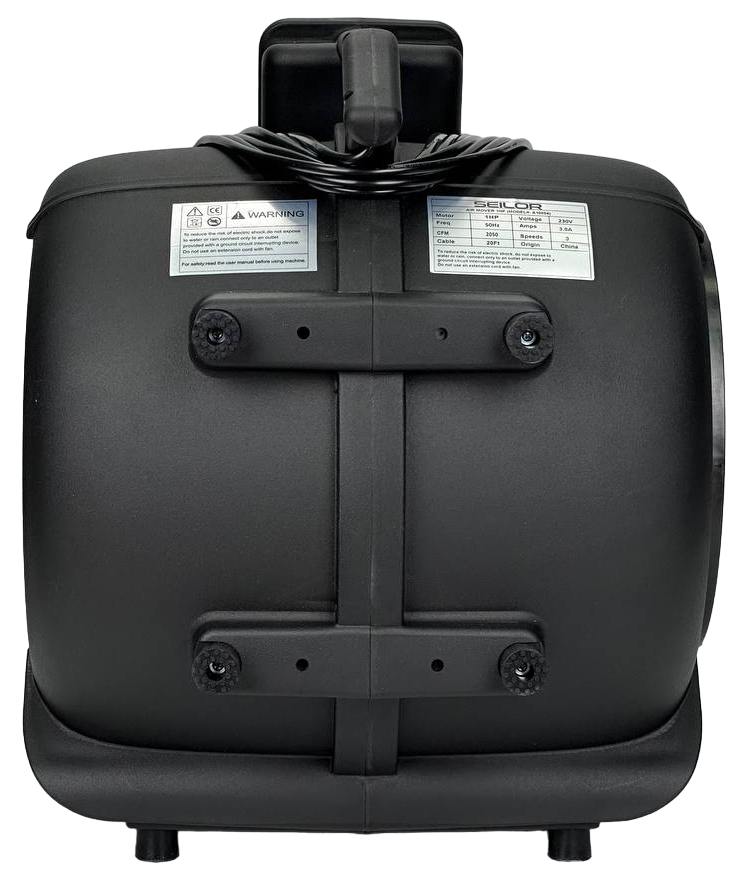 Фен для сушки ковров и мебели 750W SEILOR Black Electronic-6