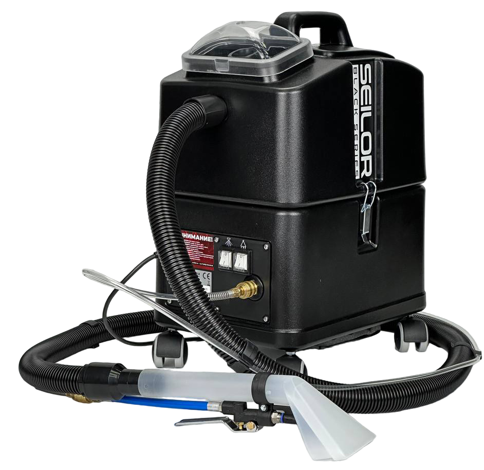 Моющий пылесос Santoemma Sabrina Seilor Black SW15 насадка с металлическим курком-1-2