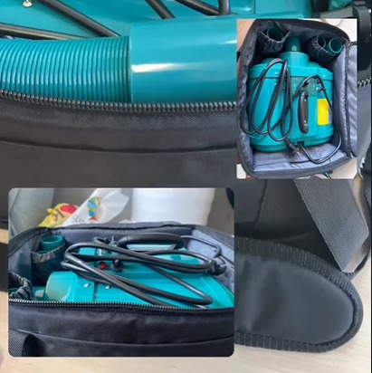Фото Турбосушка двухтурбинная 3200 Ватт зеленая с сумкой для клининга SEILOR