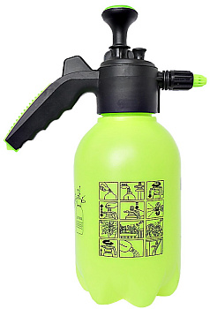 Фото Распылитель помповый ручной 2 л салатовый для клининга SEILOR