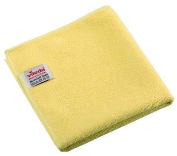 Фото Салфетка для уборки Vileda MicroTuff Swift (Микро Тафф Свифт) желтая для клининга SEILOR