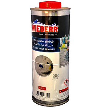 Фото Пятновыводитель от пятен краски Textile Paint Remover Wieberr, 1 л для клининга SEILOR Фото Пятновыводитель от пятен краски Textile Paint Remover Wieberr, 1 л для клининга SEILOR