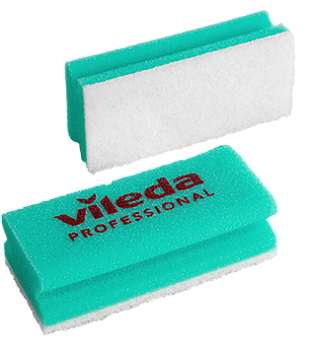 Фото Vileda Губка 15х7 мягкая зеленая для клининга SEILOR