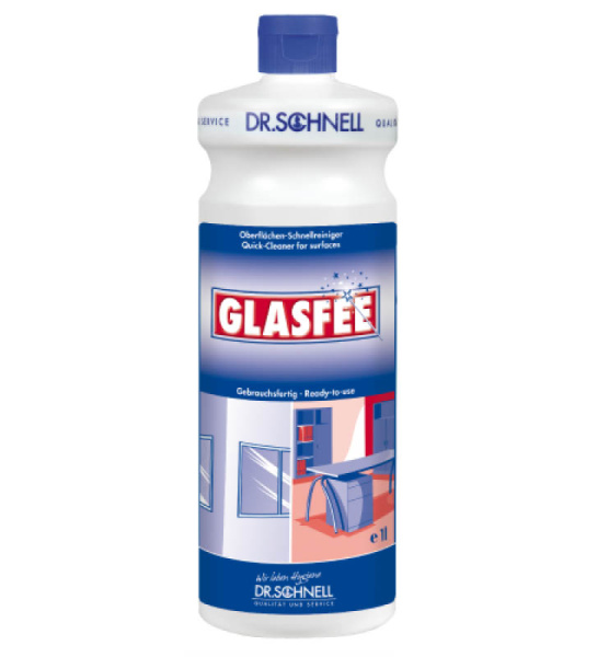 Фото Средство для очистки стёкол и зеркал GLASFEE DR.SCHNELL, 1 л для клининга SEILOR