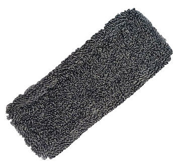 Фото Моп петлевой пробивной хлопковый 50 см серый карман-язык для клининга SEILOR