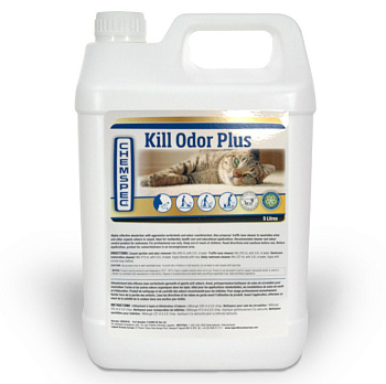 Фото Chemspec Kill Odor Plus Мощный устранитель неприятных запахов и пятен, 5 л для клининга SEILOR