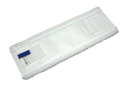 Фото Моп Росмоп NMMS микрофибра универсальный белый 50 см карман + язык для клининга SEILOR