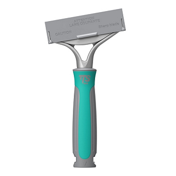 Фото TTS Скребок Best угловой металлический с рукояткой 10 см для клининга SEILOR