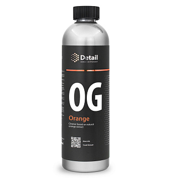 Фото Пятновыодитель на терпенах для удаления жвачки, смолы, дёгтя, воска OG ORANGE Detail, 500мл для клининга SEILOR