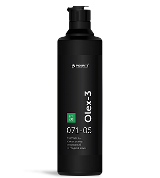 Фото Очиститель-кондиционер для изделия из гладкой кожи Olex-3 Pro-brite, 500 мл для клининга SEILOR