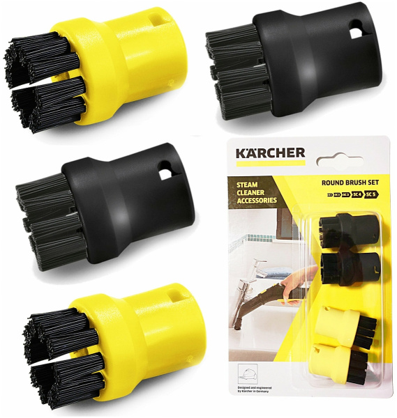 Фото Комплект круглых щеток для пароочистителей Karcher  для клининга SEILOR