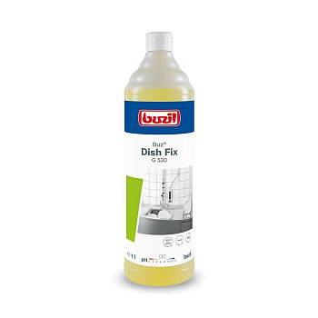 Фото Buzil G530 Buz Dish Fix Средство для ручного мытья посуды и кухонных фасадов, 1 л для клининга SEILOR