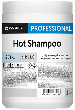 Фото Pro-brite Hot Shampoo Отбеливающий шампунь с энзимами для чистки ковров и матрасов, 1 кг для клининга SEILOR