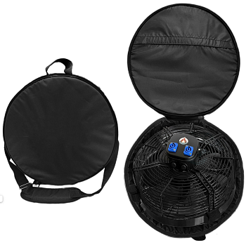 Фото Фен крабик для сушки матрасов, мебели и ковров 145 Вт с сумкой черной для клининга SEILOR