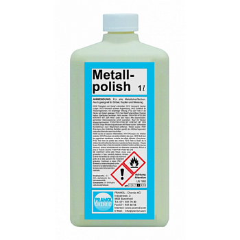 Фото Средство для очистки и защиты металлических поверхностей METALLPOLISH Pramol, 1 л для клининга SEILOR Фото Средство для очистки и защиты металлических поверхностей METALLPOLISH Pramol, 1 л для клининга SEILOR