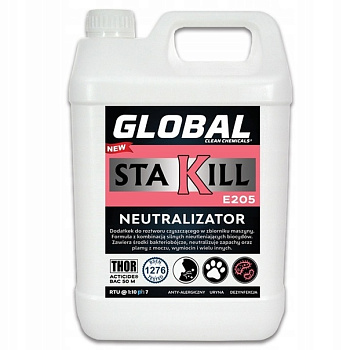 Фото Global Sta Kill Neutralization Мощнейшее средство для устранения различных запахов (с отдушкой) 5 л для клининга SEILOR