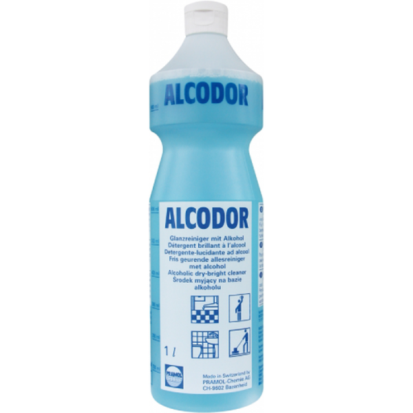 Фото Очиститель с содержанием спирта и низким пенообразованием ALCODOR Pramol, 1 л для клининга SEILOR