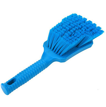 Фото Щётка с ручкой для химчистки и уборки мягкая 23113 синяя для клининга SEILOR