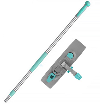 Фото Набор для мытья полов TTS Blik (держатель с педалью и зажимом 40 см + телескопическая рукоятка) для клининга SEILOR