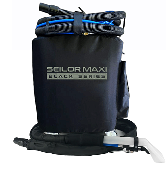 Фото Набор защиты №6 на пылесос Santoemma Seilor Black Maxi (чехол + защита на шланг и фитинг) для клининга SEILOR