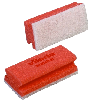 Фото Vileda Губка 15х7 мягкая красная для клининга SEILOR