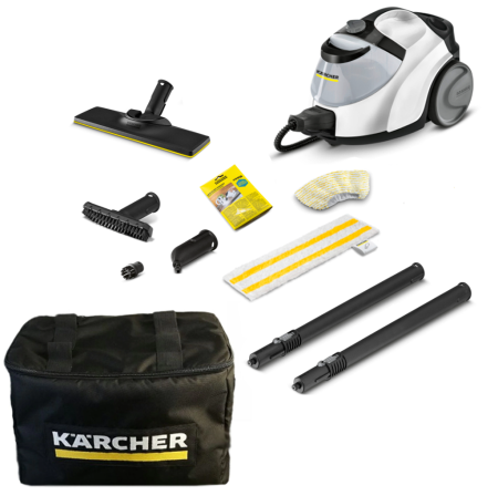 Фото Пароочиститель Karcher SC 5 EasyFix Iron Plug с сумкой для хранения для клининга SEILOR