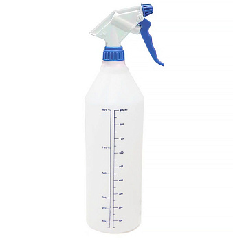 Фото Бутылка с мерной шкалой и проф. триггером, 1 л для клининга SEILOR