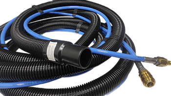 Фото Шланг термостойкий оригинальный в сборе D32 для Santoemma Sabrina SW15, 2.5 м для клининга SEILOR