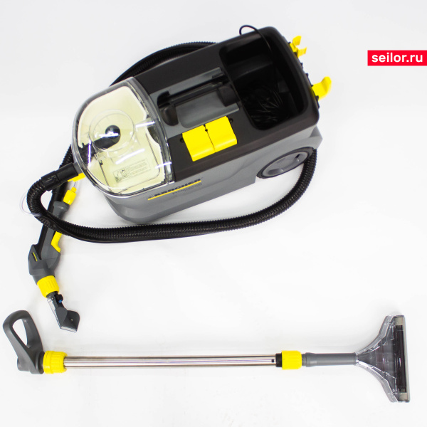 Фото Моющий пылесос Karcher Puzzi 10/1 с мебельной и ковровой насадкой для клининга SEILOR