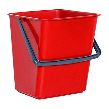 Фото Ведро для мытья пола 18 л красное для клининга SEILOR