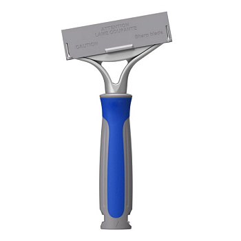 Фото Filmop Скребок UniConnect угловой металлический с рукояткой 10 см для клининга SEILOR