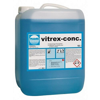 Фото Pramol VITREX-CONC Концентрат для очистки больших стеклянных поверхностей, 10 л для клининга SEILOR