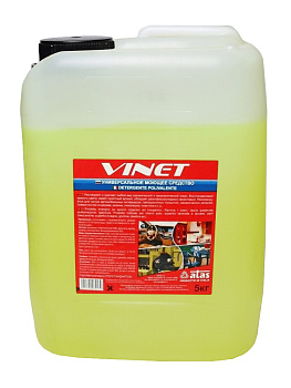 Фото Vinet Очиститель универсальный для кожзама, пластика и текстиля, 5 л для клининга SEILOR
