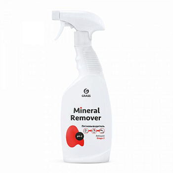 Фото Пятновыводитель кислотный от пятен вина, сока, кофе, чая Mineral Remover Grass, 600 мл для клининга SEILOR