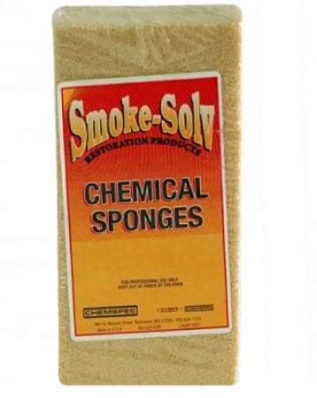 Фото Латексная губка Chemspec Smoke-Solv для очистки сажи, пыли, отложений для клининга SEILOR