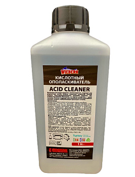 Фото Кислотный кондиционер ополаскиватель Acid Cleaner Wieberr, 1 л для клининга SEILOR