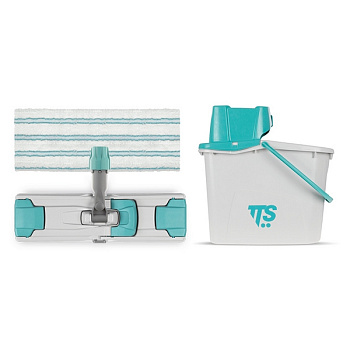 Фото TTS Uni Junior Комплект для уборки (ведро с зеленой ручкой) для клининга SEILOR