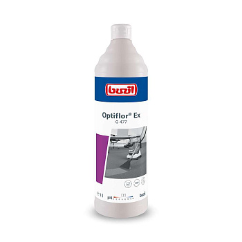 Фото Buzil G477 Optiflor Ex Средство для деликатной чистки ковров и мебели pH 7, 1 л для клининга SEILOR Фото Buzil G477 Optiflor Ex Средство для деликатной чистки ковров и мебели pH 7, 1 л для клининга SEILOR