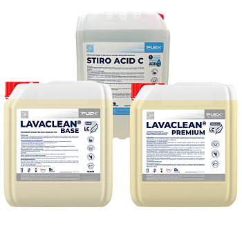 Фото Plex №3 Набор основных средств для химчистки (3 по 5 л) для клининга SEILOR